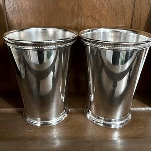 Set of two Mint Julip cups